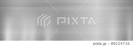 Panoramic background texture metal steel color, industrial industry - Vector 89224710