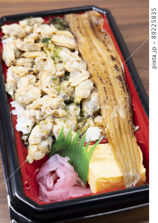 美味しいアナゴとアサリの弁当 89225835