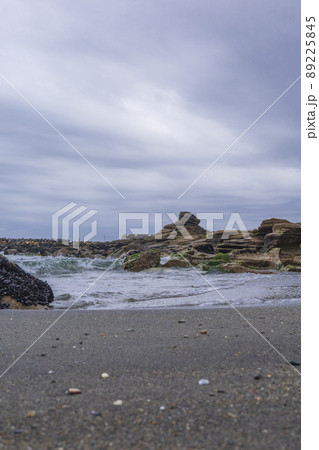 茨城県日立市 初崎海岸の岩場 茨城県日立市 初崎海岸の岩場 89225845