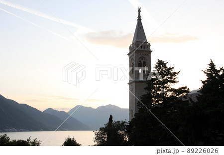 Catholic Church Saint Eustache in Dobrota, Montenegro 89226026