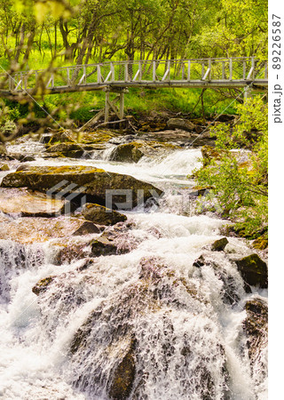 River along the Aurlandsfjellet Norway 89226587