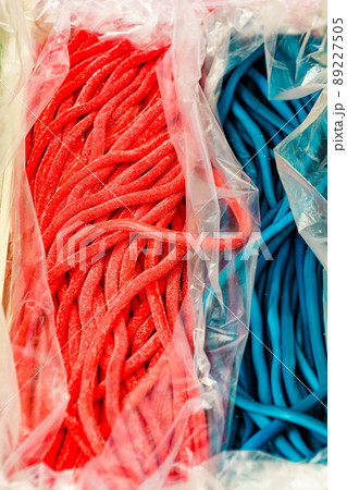 Jelly sweets, colorful chewing candies Jelly sweets, colorful chewing candies 89227505