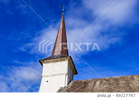 Solvorn wooden church in Norway 89227767