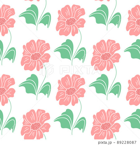 Delicate floral seamless pattern 89228087