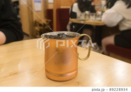 ブラックコーヒー　マグカップ	 89228934