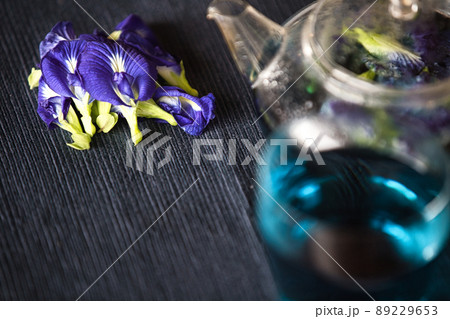 青のハーブティー バタフライピー 89229653