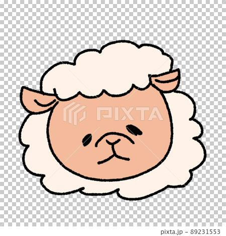 Illustration of sheep year Illustration of sheep year 89231553