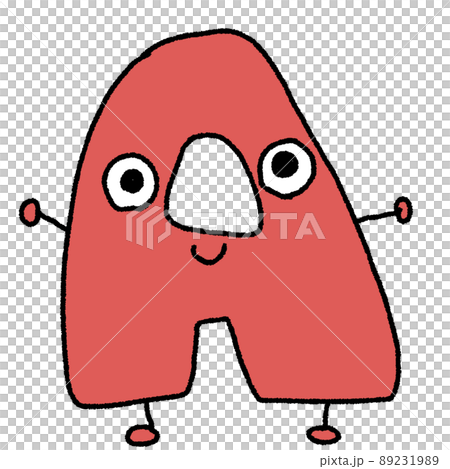 A型のイラスト 89231989