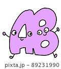 AB型のイラスト 89231990