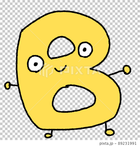B型のイラスト B型のイラスト 89231991