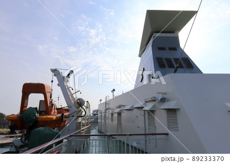 新潟 佐渡 佐渡汽船おけさ丸(船上) 新潟 佐渡 佐渡汽船おけさ丸(船上) 89233370