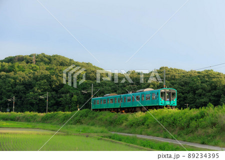 自然豊かな田舎を走る加古川ローカル線 自然豊かな田舎を走る加古川ローカル線 89234395
