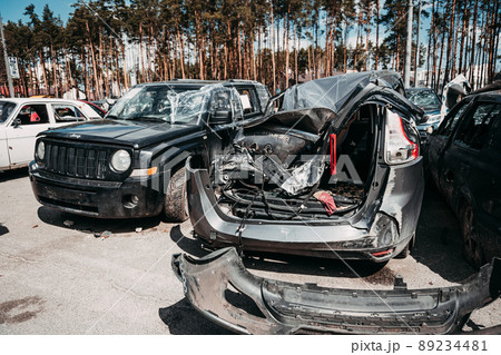 Irpin, Kyiv region, Ukraine - 28 April 2022 89234481