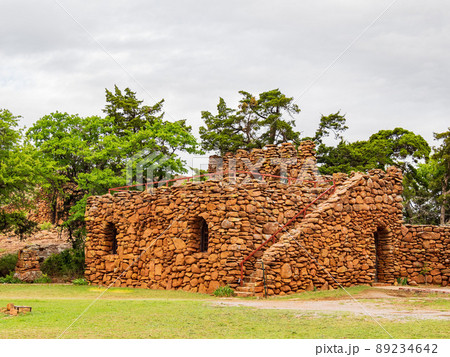Sunny view of The Holy City of the Wichitas 89234642