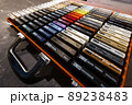 Small color sample boards. toned image for design - Colorful sets with cards for furniture Small color sample boards. toned image for design - Colorful sets with cards for furniture 89238483