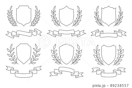 coat of arms wreath