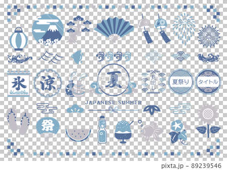 夏季日式材料套裝 89239546