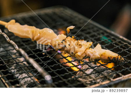 つぶ貝の串焼き04 つぶ貝の串焼き04 89239897