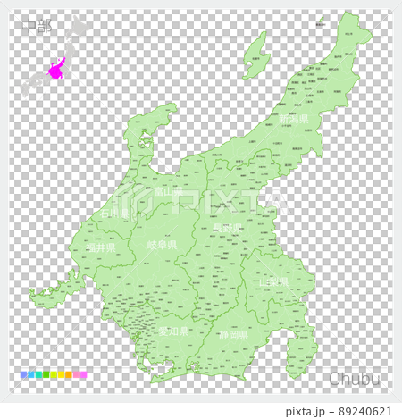 中部地圖 中部地圖 89240621