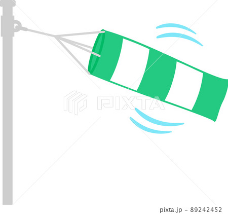 風になびく吹き流し 89242452