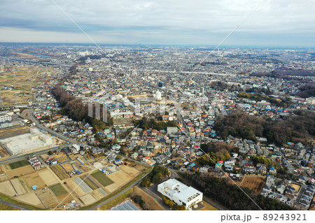 江戸川上空からの空撮 89243921