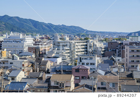 京都市山科区の都市風景 89244207