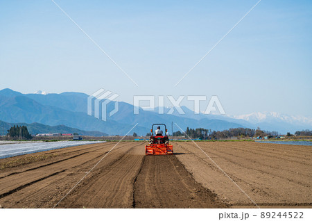 高原野菜の畑　塩尻市 89244522