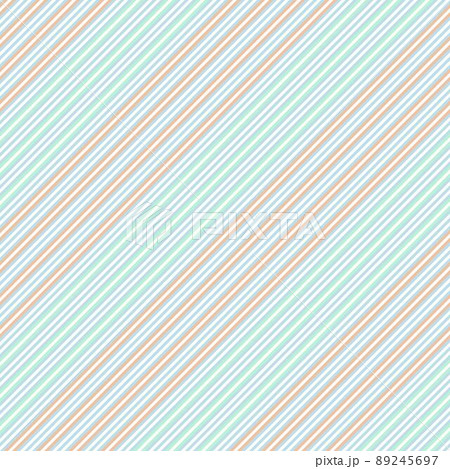 Rainbow Stripe seamless pattern background in diagonal style 89245697