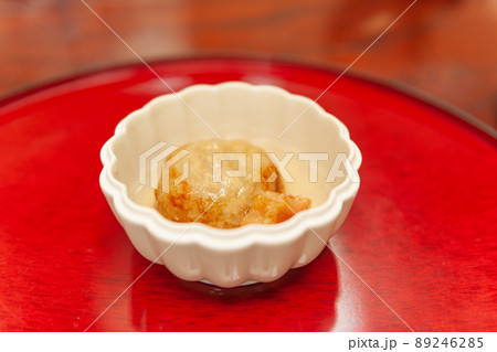 会席料理　蒸し物 89246285