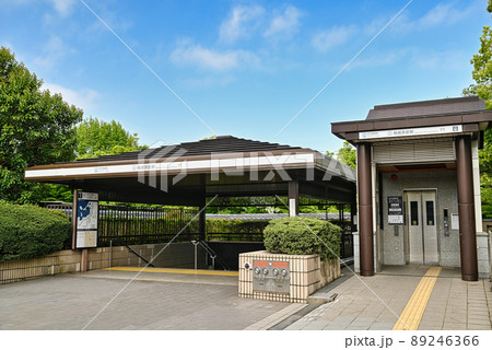 箱崎宮前駅　1番出口（福岡市営地下鉄箱崎線） 89246366
