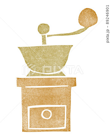 コーヒーミル　ハンコ　スタンプ 89246901