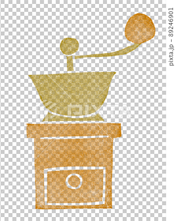 コーヒーミル　ハンコ　スタンプ 89246901