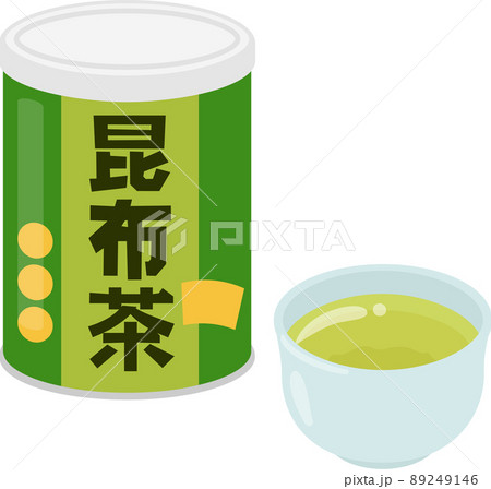 缶入りの昆布茶 89249146