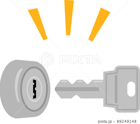 ドアなどの鍵穴と鍵 ドアなどの鍵穴と鍵 89249148