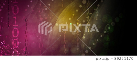 Software development abstract technology code...のイラスト素材 [89251170] - PIXTA