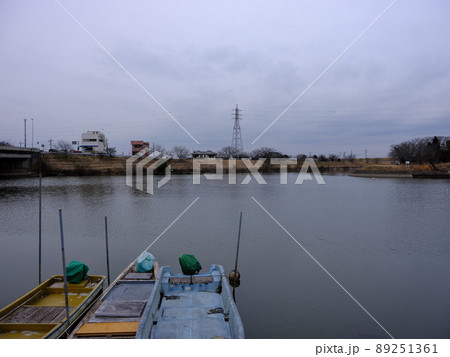 長門川の風景 89251361