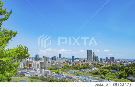 仙台市全景　青葉城址より仙台市全景 89252478