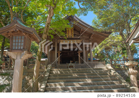 志賀海神社の拝殿 89254516