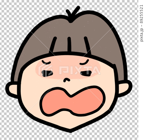 男の子の表情アイコン(いやいや) 男の子の表情アイコン(いやいや) 89255521