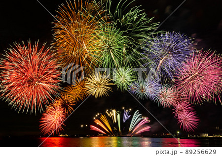 滋賀県　北びわ湖花火大会 89256629