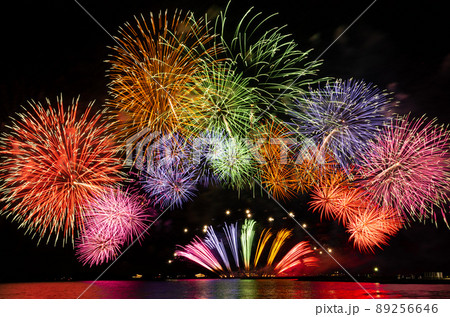 滋賀県 北びわ湖花火大会 滋賀県 北びわ湖花火大会 89256646