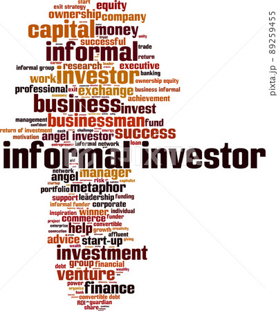 Informal investor word cloud 89259455
