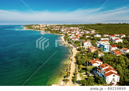 Petrcane village, Croatia Petrcane village, Croatia 89259899