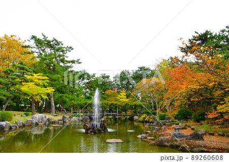 秋の白山神社(新潟県) 秋の白山神社(新潟県) 89260608