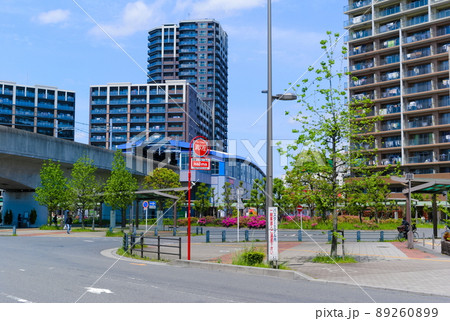 埼玉県三郷市三郷中央駅付近の風景2022年4月 埼玉県三郷市三郷中央駅付近の風景2022年4月 89260899