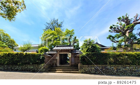 出水麓武家屋敷群 竹添邸 周辺風景 新緑の頃 出水麓武家屋敷群 竹添邸 周辺風景 新緑の頃 89261475