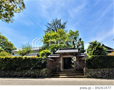 出水麓武家屋敷群 竹添邸 周辺風景 新緑の頃 出水麓武家屋敷群 竹添邸 周辺風景 新緑の頃 89261477