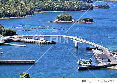 針尾公園からの風景 養殖いかだ群(日本の漁業:将来の姿がここに!)長島町鷹巣 出水郡 鹿児島県 針尾公園からの風景 養殖いかだ群(日本の漁業:将来の姿がここに!)長島町鷹巣 出水郡 鹿児島県 89262247