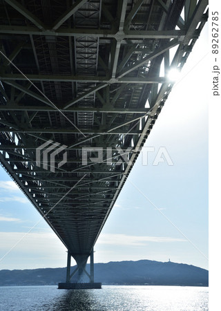 神戸市垂水区 舞子公園から 明石海峡大橋/ 神戸市垂水区 舞子公園から 明石海峡大橋/ 89262785