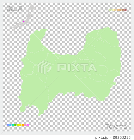Toyama Map 89263235